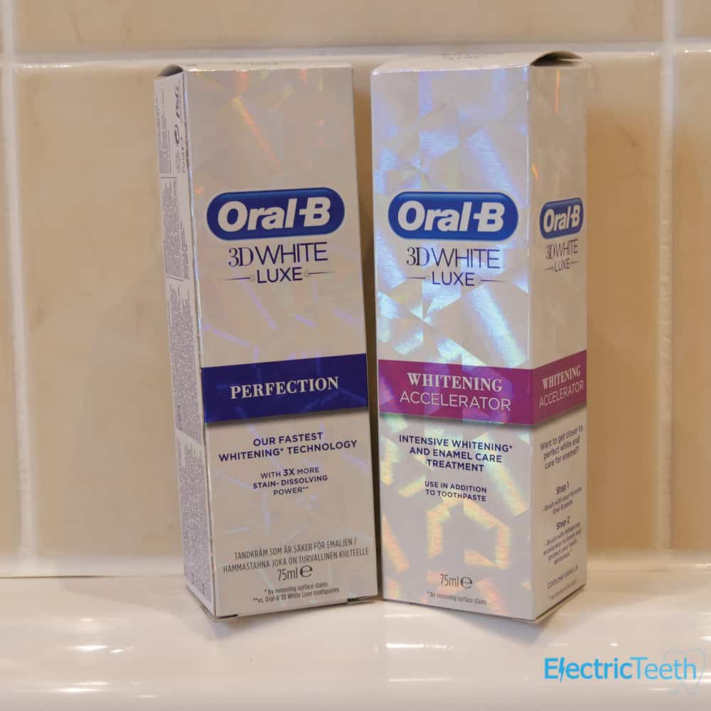 dood Quagga vergaan Oral-B 3D White Luxe Accelerator Toothpaste Review - Electric Teeth