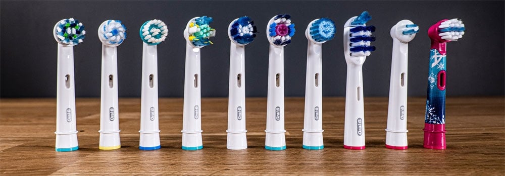 oral b heads for children's toothbrush