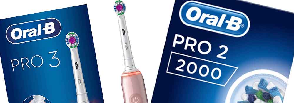 Oral-B Pro 2 2000 Pro 3 3000 - Electric Teeth