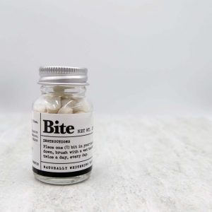 bite toothpaste bits with fluoride